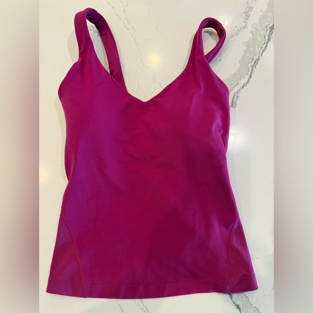 lululemon athletica Magenta Tank Top